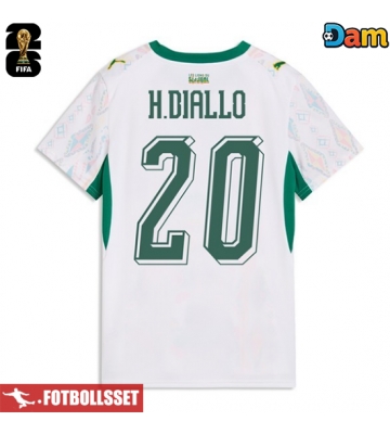 Senegal Habib Diallo #20 Hemmatröja Dam VM 2026 Kortärmad